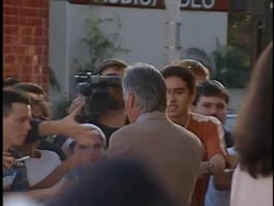 Premiere of 'The General's Daughter' Stock Footage