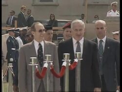 USA: PENTAGON: PARADE OF HONOUR FOR PRIME MINISTER NETANYAHU News Clip