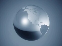 Glass Globe HD Loop Stock Footage