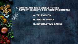 Start Smart: Food Advertising to Kids Instructional Video