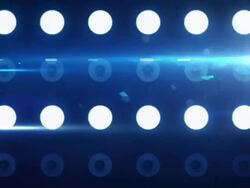 Bright Flood Lights Background Loop CLOSE - Neon Blue (HD) Stock Footage