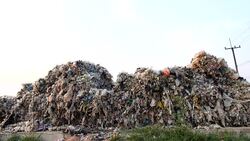 Domestic garbage Stock Footage