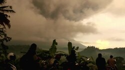 Mount Agung erupts for the second time in a week Instructional Video