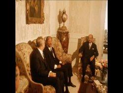 SYND 7 5 71 US SECRETARY OF STATE, WILLIAM ROGERS, MEETS WITH PRESIDENT ANWAR SADAT News Clip