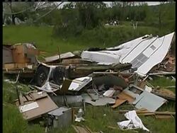 Severe weather has brought flooding and tornados to parts of the midwest.  Four people were killed in the city of Vilonia after a tornado struck. News Clip