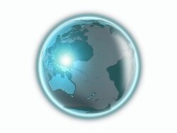 Glass Globe Stock Footage