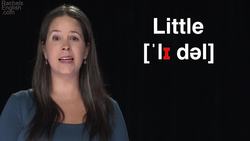 How to Pronounce LITTLE - American English Instructional Video