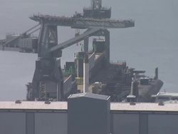 Faslane Naval Base on River Clyde News Clip