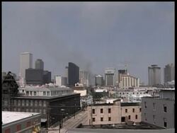 Ground Shots From New Orleans News Clip