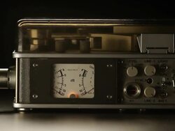 close up of old recorder Stock Footage