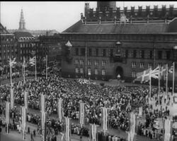 DENMARK GREETS CHURCHILL News Clip