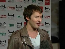 James Blunt at the Help The Heroes Concert at London England. (Footage by WireImage Video/GettyImages) Stock Footage