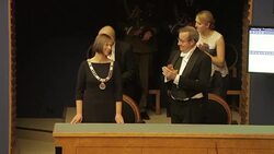 CLEAN : Estonia swears in first female president News Clip
