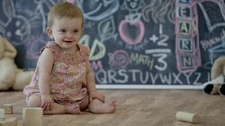 Bouncing with Joy Stock Footage