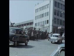 SYND 18-6-70 VIOLENCE FLARED IN ISTANBUL WHEN THE GOVERNMENT ANNOUNCED PROPOSED CHANGES IN THE TRADE UNION LAWS News Clip