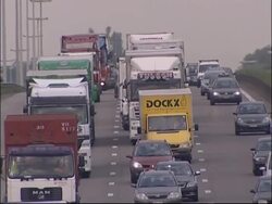 Demonstrators head to Brussels in protest against fuel prices ADDS more News Clip