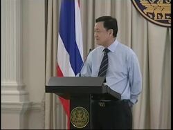 PM gives first of regular briefings, using buzzer News Clip