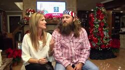 Willie and Korie Robertson from reality show 'Duck Dynasty' on their Thanksgiving plans News Clip