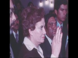 RR8034A BOLIVIA'S DEMOCRATIC ADVENTURE News Clip