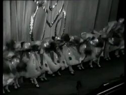 The John Tiller Girls by courtesy of Jack Hylton, London, UK, 1950 Stock Footage