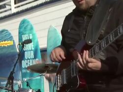 Matthew McConaughey at MaliBLUE Festival, Sponsored by Emergen-C and Surfrider Stock Footage