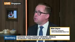 Qantas' CEO on Long-Haul Routes, Fuel Prices, Dividends News Clip