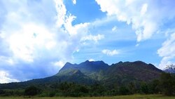Timelapse of Moving clouds Stock Footage
