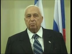 Sharon promised broad offensive against Palestinian militants News Clip