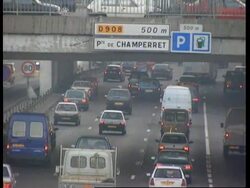 France - Traffic restrictions in Paris News Clip