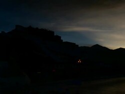 Potala palace in the morning Stock Footage