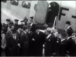 M Daladier In Paris And Downing Street News Clip