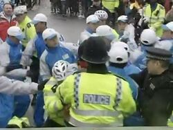Torch relay in chaos after protests News Clip