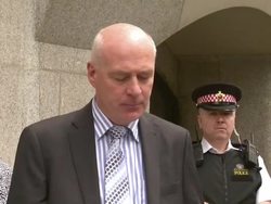 Bob Dowler Media Statement outside The Old Bailey News Clip