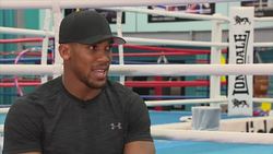 Boxer Anthony Joshua on Being A Public Figure News Clip