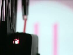 Film projector Stock Footage