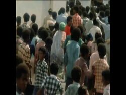 SYND 30 4 76 STUDENTS DEMONSTRATE AS OAU DELEGATES LEAVE Instructional Video