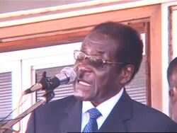 President speaks at airport after return from AU meeting News Clip