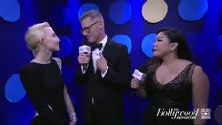 Saoirse Ronan Talks Winning Best Actress for 'Lady Bird' | Golden Globes 2018 News Clip