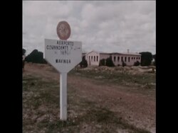 SYND 4/12/80 AFTERMATH OF UNITA RAID AT MAVINGA News Clip