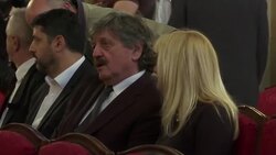 Memorial held for famous actor in Belgrade News Clip