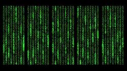 Digital Computer Code Data Stock Footage