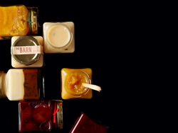 CU Human hand pinning cracker in Jam / Seoul, South Korea Stock Footage