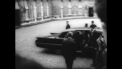 Ambassador Arthur Goldberg Implements LBJ's Peace Offensive Stock Footage