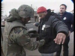 Bosnia - Soldiers On Security Alert News Clip