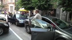 Troika representatives arrive for meeting with government officials Instructional Video