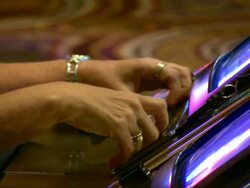 Las Vegas Slots 9 Stock Footage