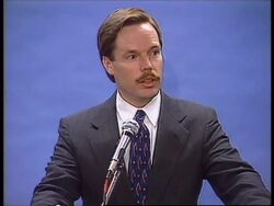 USA: OHIO: BOSNIAN PEACE TALKS: PRESS CONFERENCE News Clip