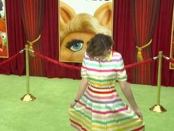 Kristen Schaal at the The World Premiere of Walt Disney's 'The Muppets' at Hollywood CA. (Footage by WireImage Video/Getty Images Entertainment Video) Stock Footage