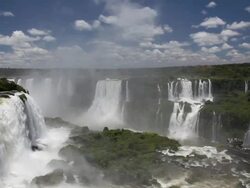 Iguazu Falls, Brazilian Side Stock Footage