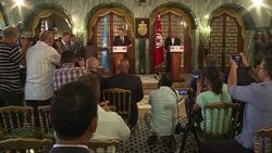 CLEAN : Tunisia: Marzouki promises Ban Ki moon a democratic vote News Clip